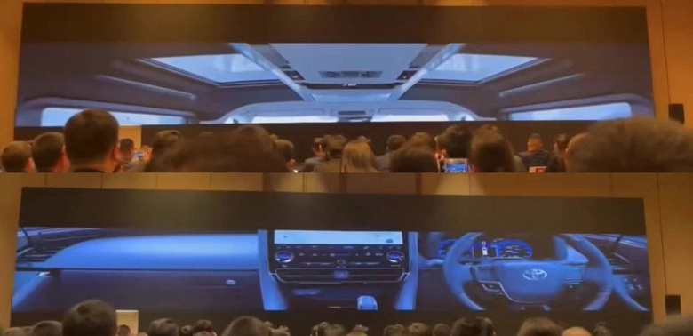 Новый Toyota Alphard показали на дилерской презентации