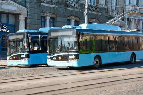 У Вінниці вийшли на маршрут ще 9 тролейбусів Solaris - Solaris