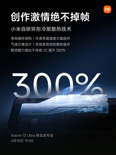 «Лучший прием сигнала в истории мобильных телефонов Xiaomi». Xiaomi 13 Ultra получит передовую антенну и такую же систему охлаждения