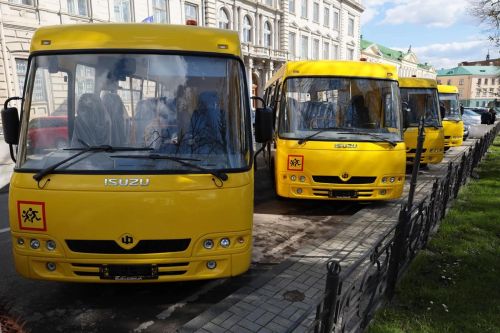 Львівщина продовжує отримувати нові шкільні автобуси - Атаман