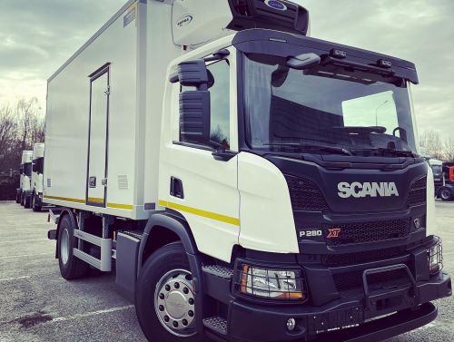 Scania підготувала для українського ринку рефрижератор для сільської місцевості