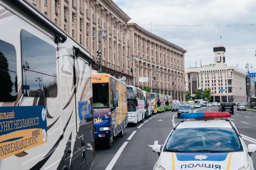 У Києві 9 травня відбувся парад "Добрих справ"