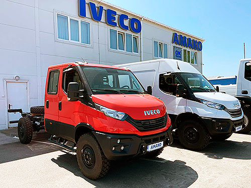 В Україні дебютував повнопривідний фургон IVECO Daily нового покоління