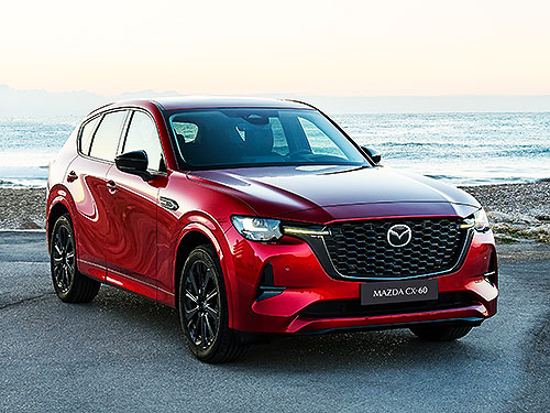 Mazda представила на українському ринку новий кросовер CX-60, який значно посилить її позиції - Mazda