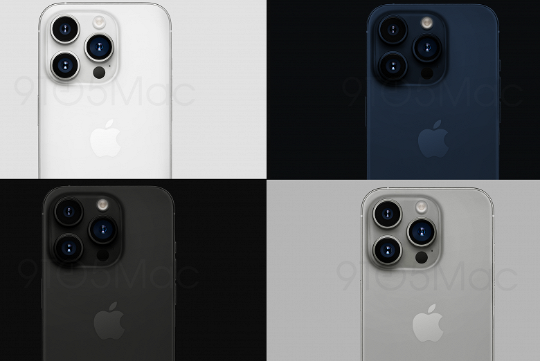 Прощай, золотой iPhone: все цвета iPhone 15 Pro показали на качественных изображениях