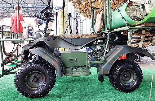 В Україні розробили електроквадроцикл HIMAKS для військових - квадроцикл