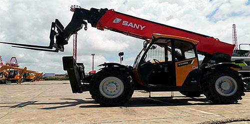 SANY представила новинки спеціальної та дорожнобудівельної техніки