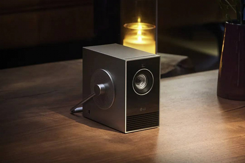 Представлен крошечный 4K-проектор LG CineBeam Qube в оригинальном корпусе