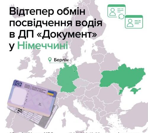 Українці можуть отримати посвідчення водія вже у 17 країнах Європи