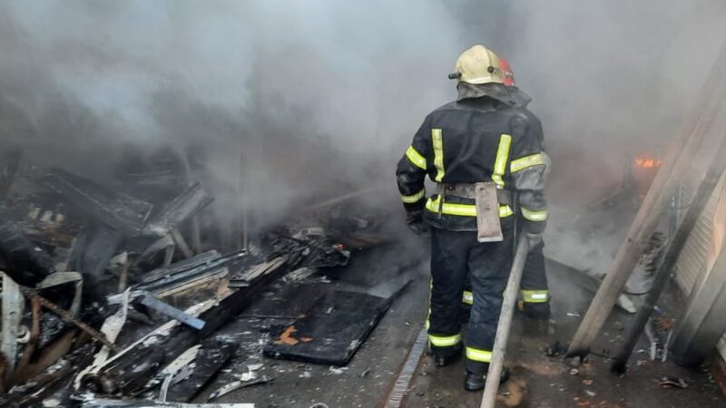 Пожежники ліквідували пожежу поблизу озера Тягле на Осокорках у Києві – КМДА