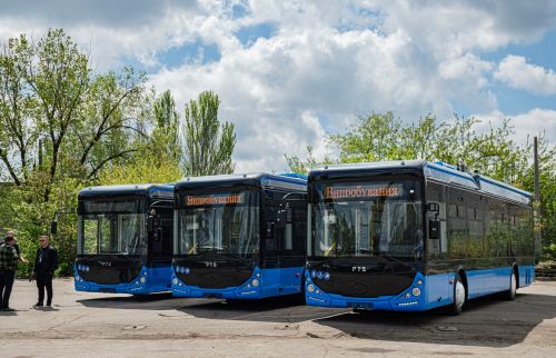 Миколаїв почав отримувати нові тролейбуси PTS T123 з автономним ходом