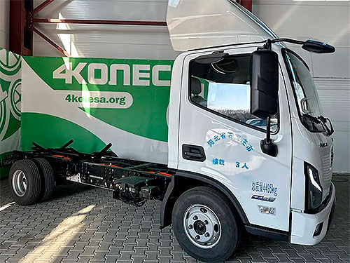 На українському ринку почали пропонувати електричні вантажівки Foton