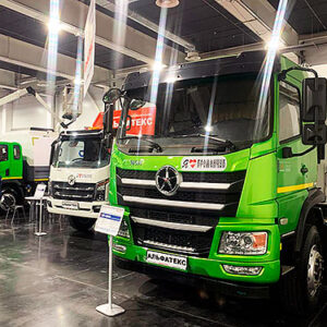 АЛЬФАТЕКС представив на виставці в Києві відразу 5 цікавих вантажівок