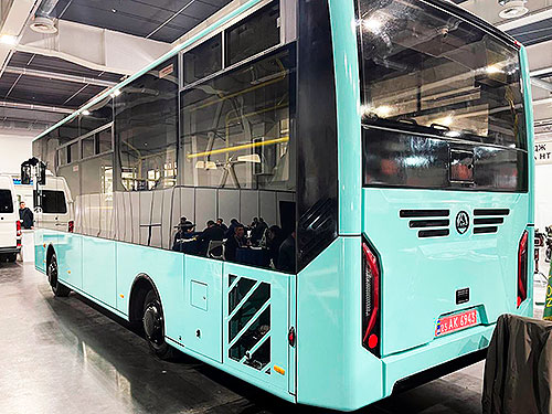 Чернігівський автозавод представив новий міський автобус "Мальва"