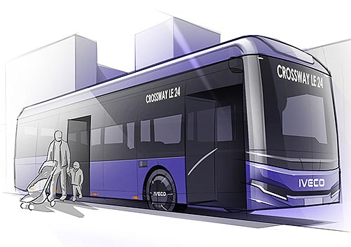 Автобус IVECO Crossway отримав престижну нагороду за дизайн