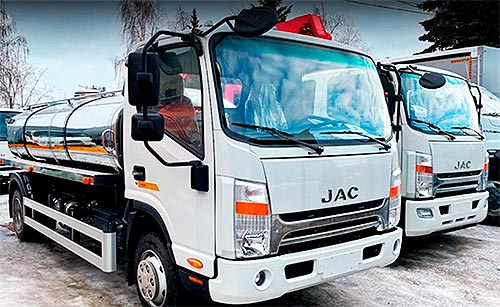 Дистрибутор JAC в Україні робить ставку на моделі вантажівок JAC N90 та JAC N120 - JAC
