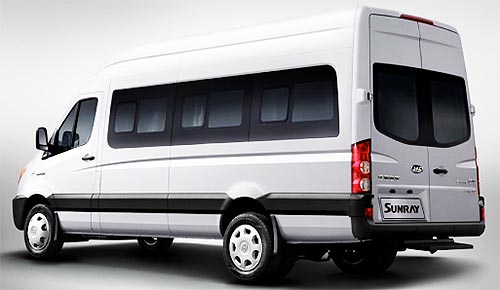 Група компаній «Будшляхмаш» починає продажі найдоступнішого мікроавтобуса JAC Sunray - JAC