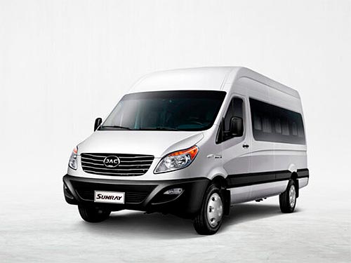 Група компаній «Будшляхмаш» починає продажі найдоступнішого мікроавтобуса JAC Sunray - JAC