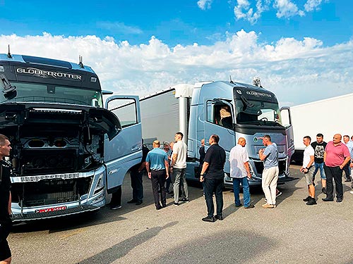 В Україні представили нового флагмана Volvo FH Aero. Чим він здивує? - Volvo