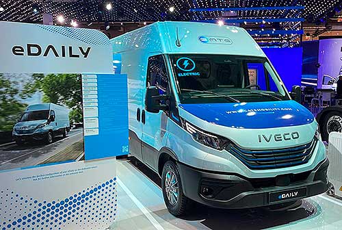 IVECO представила серійну електричну модель S-eWay та заходить в легкий сегмент LCV - IVECO