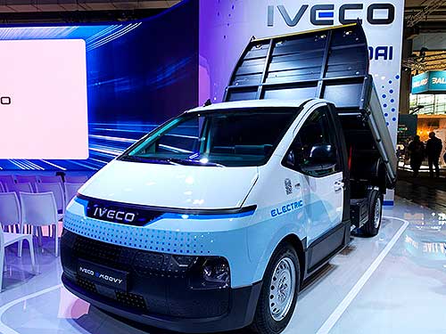 IVECO представила серійну електричну модель S-eWay та заходить в легкий сегмент LCV - IVECO