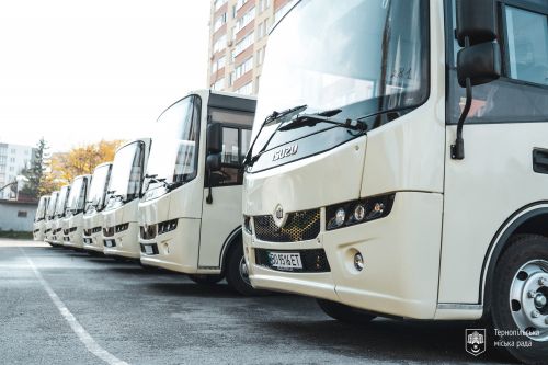 В Тернополі на маршрути вийдуть 8 нових автобусів