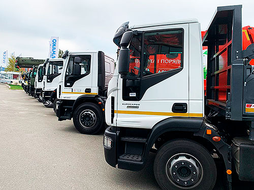 В Україні представили десятки моделей спецтехніки Made in Ukraine на шасі IVECO - IVECO