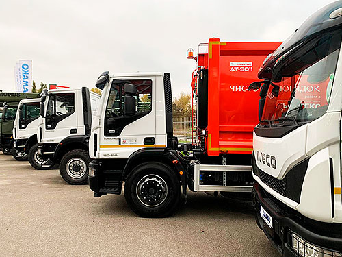 В Україні представили десятки моделей спецтехніки Made in Ukraine на шасі IVECO - IVECO