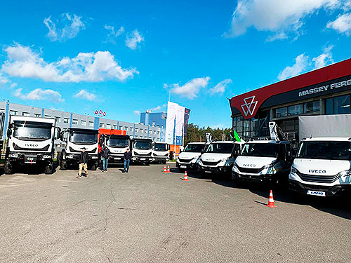 В Україні представили десятки моделей спецтехніки Made in Ukraine на шасі IVECO